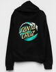 SANTA CRUZ Wave Dot Girls Zip Hoodie image number 1