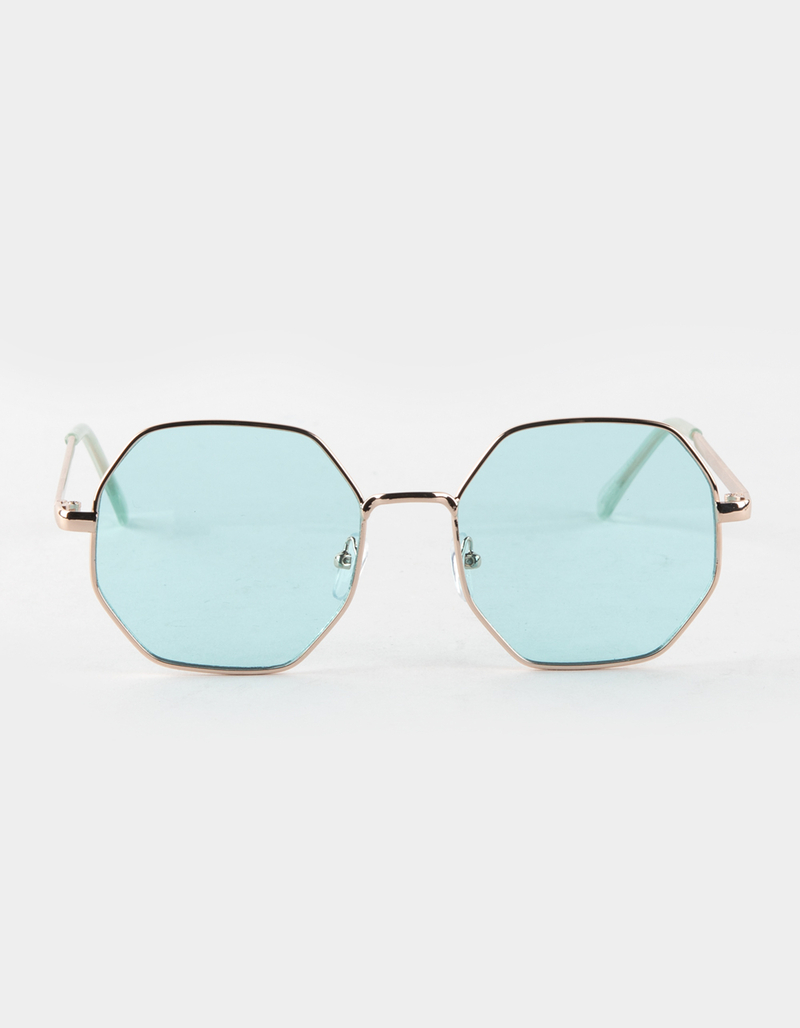 BLUE CROWN Cora Round Sunglasses image number 1