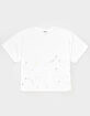 RSQ Mens Paint Splatter Boxy Tee image number 2