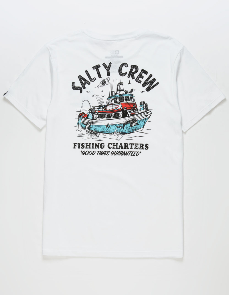 SALTY CREW Fishing Charters Mens Tee image number 0