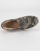 SODA Reign Girls Camo Slip-On Shoes image number 3