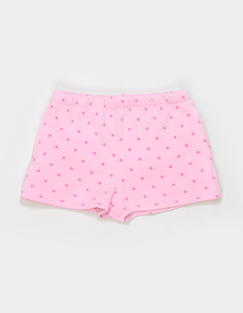 FULL TILT Dot Girls Sweat Shorts image number 0