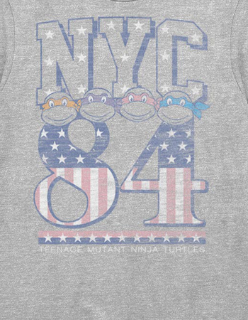 TEENAGE MUTANT NINJA TURTLES NYC 84 Turtles Unisex Tee Alternative Image