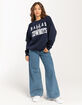 NFL Dallas Cowboys Embroidered Womens Crewneck Sweatshirt image number 6