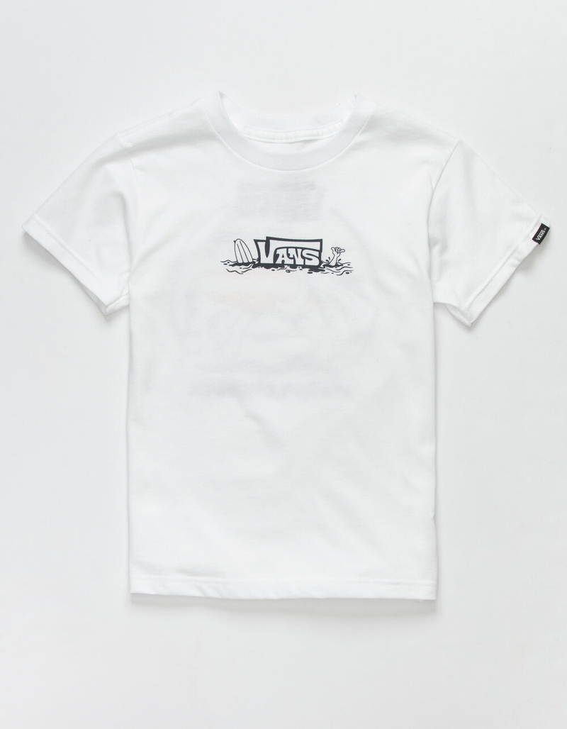VANS Wheres The Beach Little Boys T-Shirt (4-7) image number 1