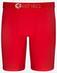 ETHIKA Python Embossed Red Staple Mens Boxer Briefs image number 1