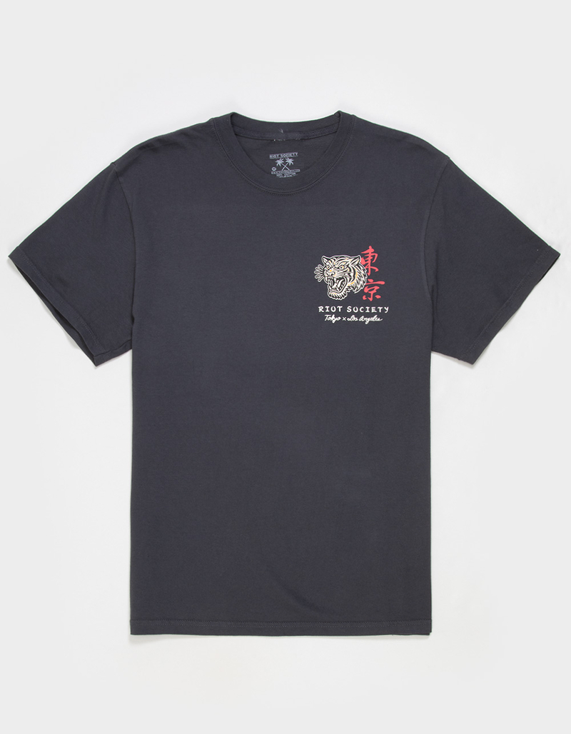 RIOT SOCIETY Feeling Lucky Mens Heavyweight Tee image number 1