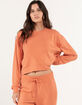 HURLEY Easy Womens Oversized Crewneck Sweatshirt image number 1
