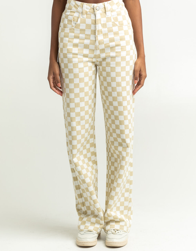RSQ Checkerboard Womens Pants image number 1