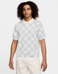 NIKE Sportswear Club Checkers Mens Polo Shirt image number 3