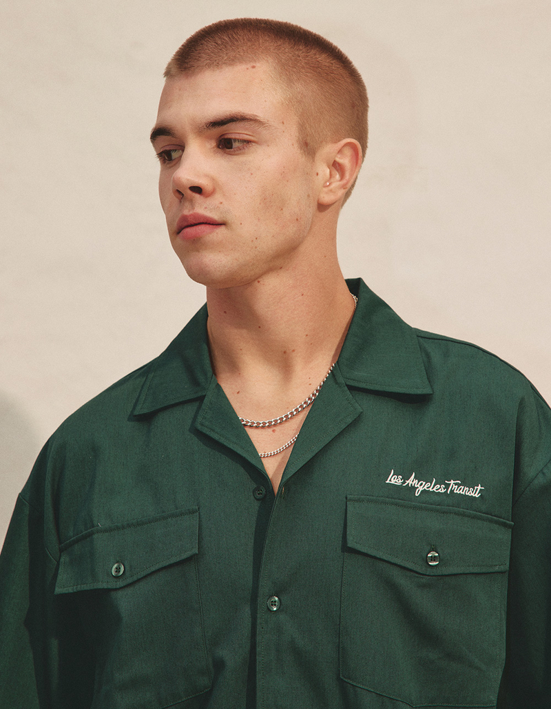 RSQ Layered Cross Chain Necklace image number 2