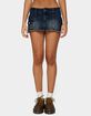 EDIKTED Adania Denim Mini Skort image number 1