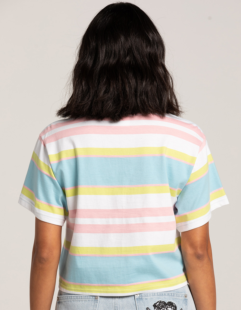 OBEY Arielle Womens Knit Crop Tee image number 2