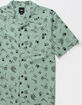 VANS Skeleton Boys Button Up Shirt image number 2