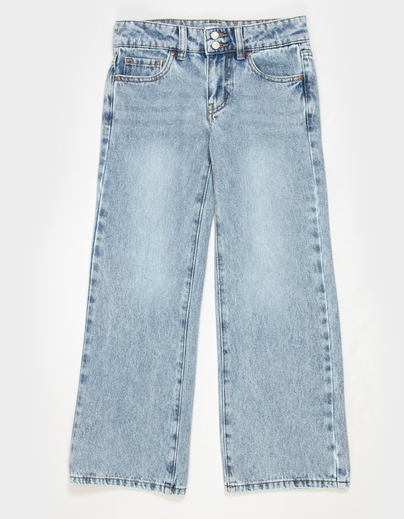 RSQ Double Button Girls Wide Leg Jeans image number 0