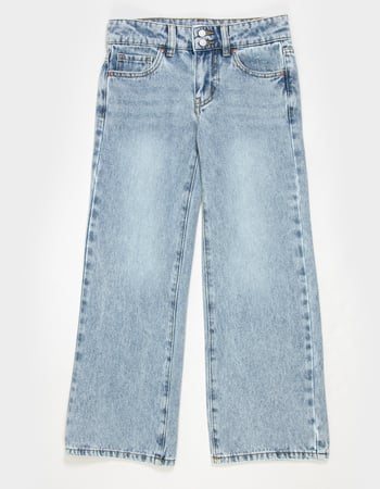 RSQ Double Button Girls Wide Leg Jeans Primary Image