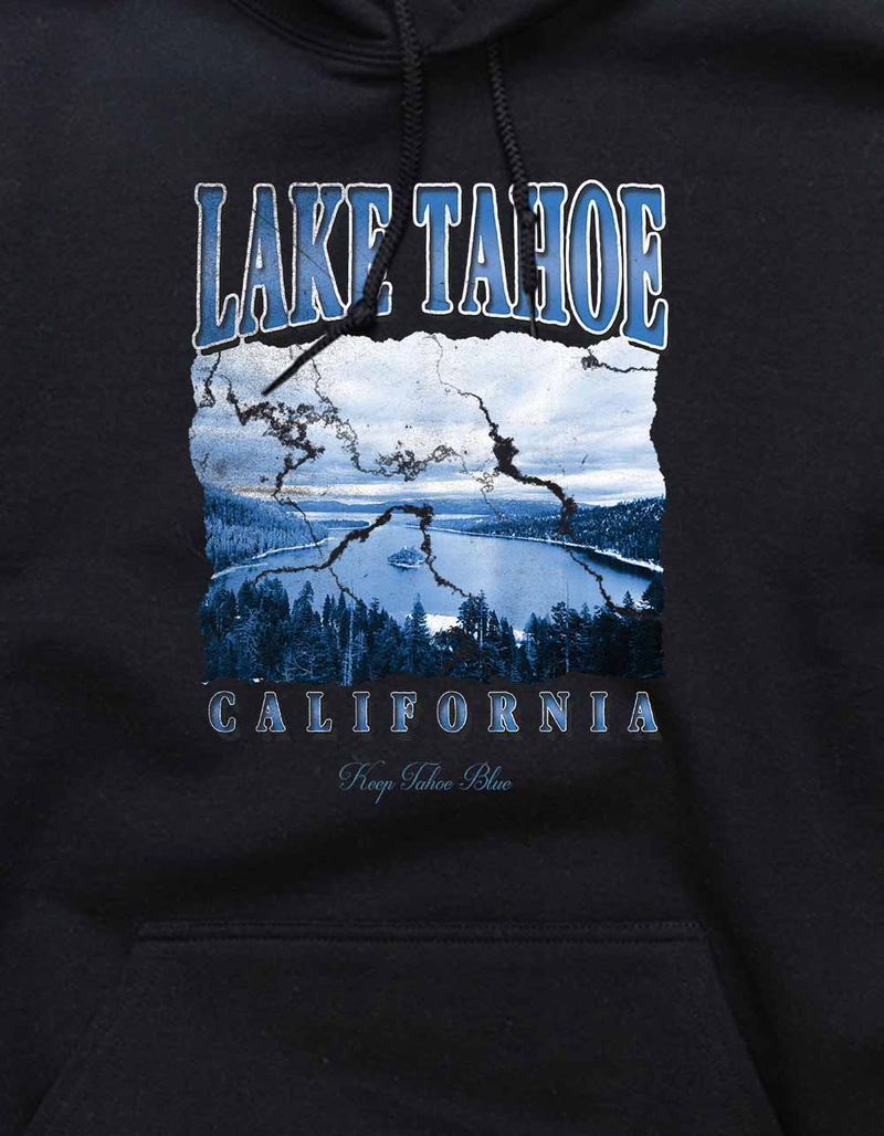 LAKE TAHOE Distressed Photo Unisex Hoodie image number 1
