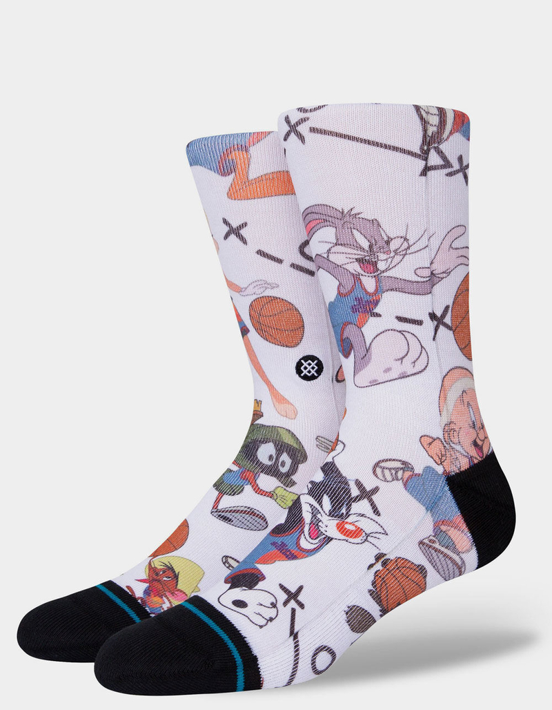 STANCE Space Jam Tune Mens Crew Socks image number 0