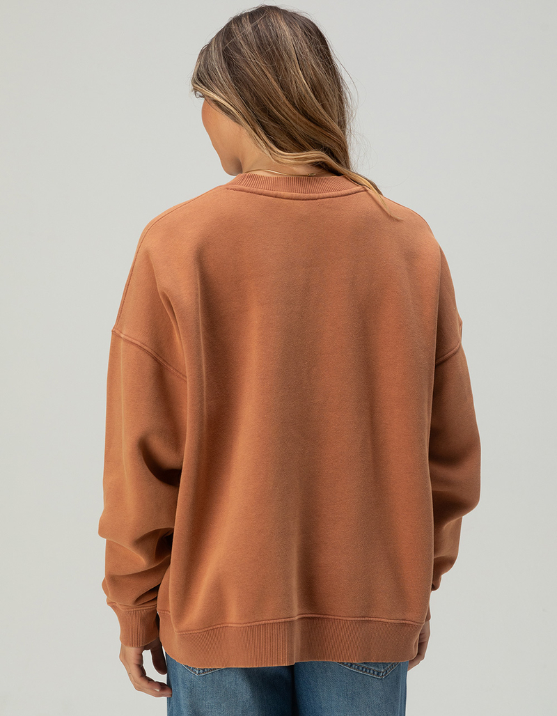 ROXY Lineup Womens Oversized Crewneck Sweatshirt image number 3