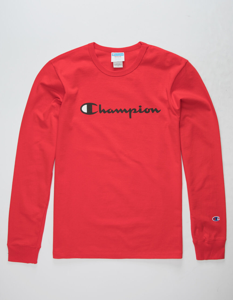 CHAMPION Heritage Red Mens T-Shirt image number 0
