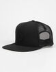 RVCA Sphere Black Mens Trucker Hat image number 1