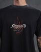 CVLA x Marvel Spider-Man Flames Mens Boxy Tee image number 6