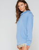 INDEPENDENT TRADING COMPANY Oversized Womens Light Blue Sweatshirt image number 2