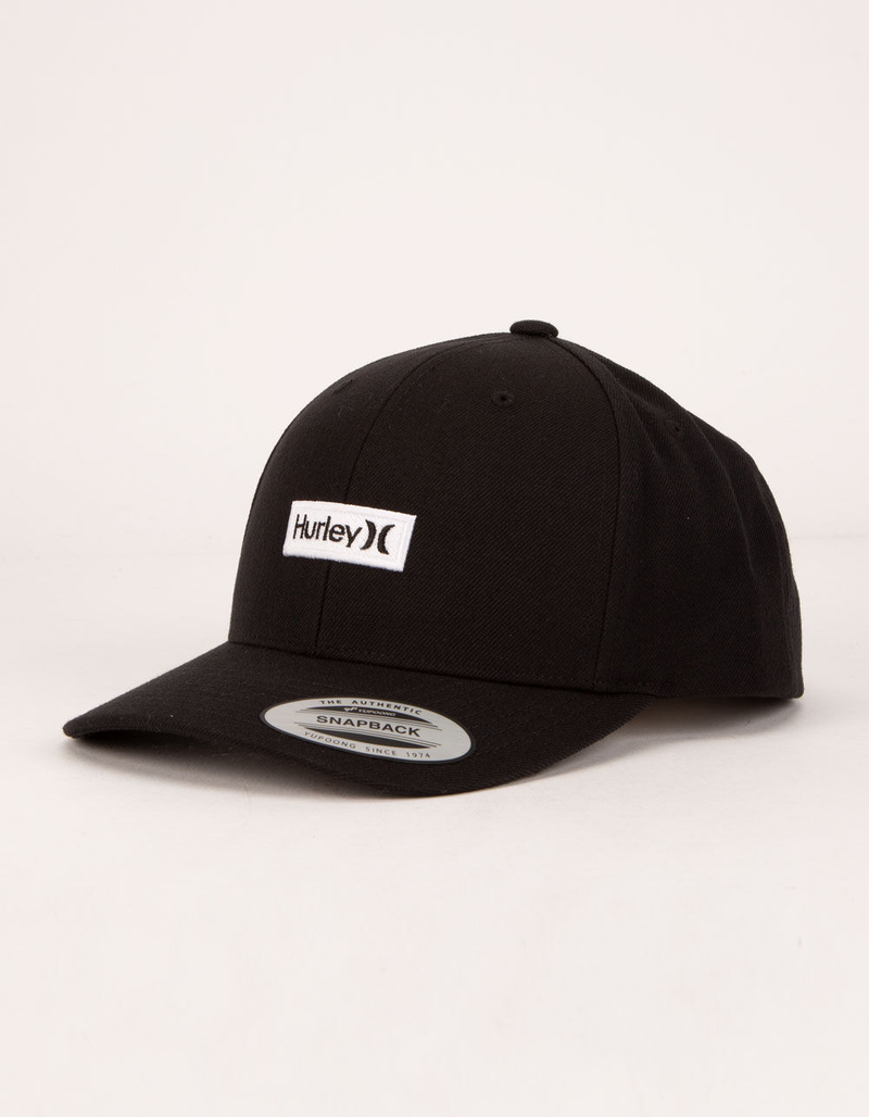 HURLEY One & Only Boxed Mens Snapback Hat image number 0