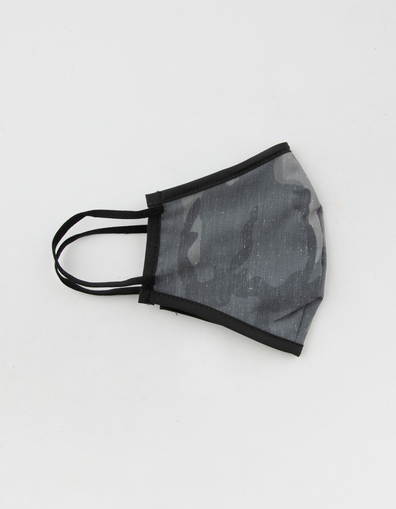 BRIXTON Gray Camo Fashion Face Mask image number 1