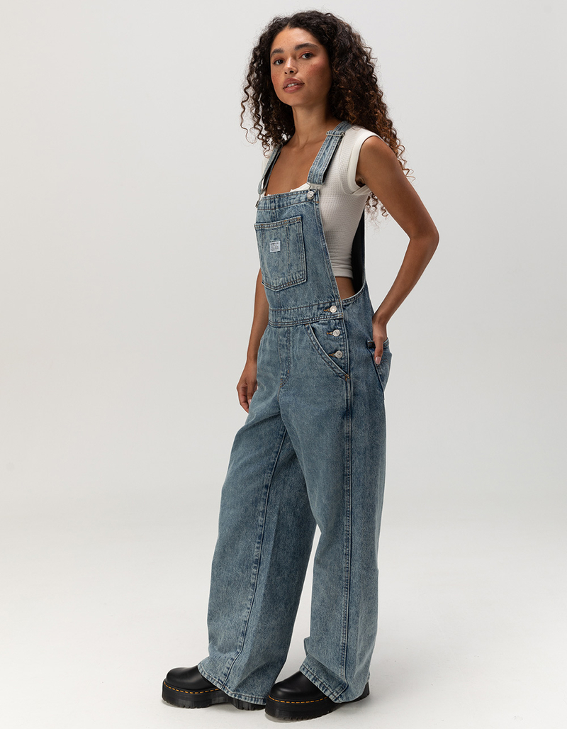 LEVI'S Premium Baggy Womens Overalls - Lasting Imprint image number 1