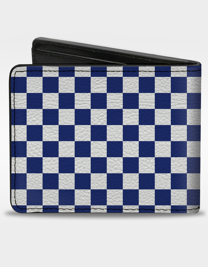 BUCKLE-DOWN Checker Bifold Wallet image number 1