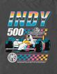 INDY 500 Vintage Neon Unisex Tee image number 2
