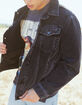RSQ Mens Washed Corduroy Trucker Jacket image number 1