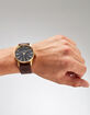 NIXON Sentry Leather Watch image number 4