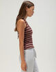 RSQ Womens Stripe Halter Top image number 3