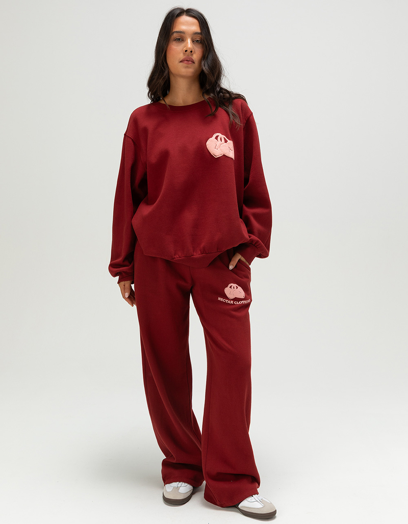 NECTAR CLOTHING California Womens Crewneck Sweatshirt image number 3