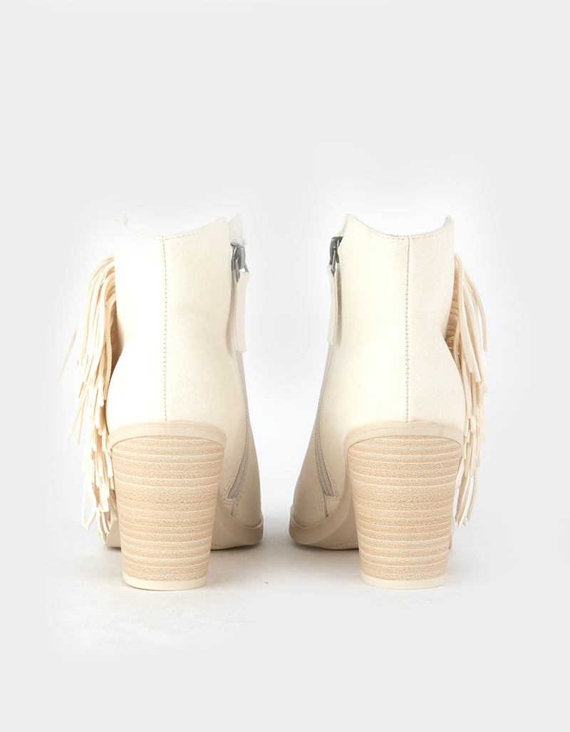 MIA Cisco Fringe Western Womens Booties image number 3
