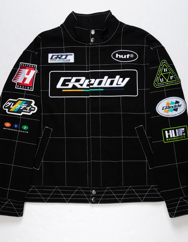 HUF Greddy Mens Racing Jacket image number 2