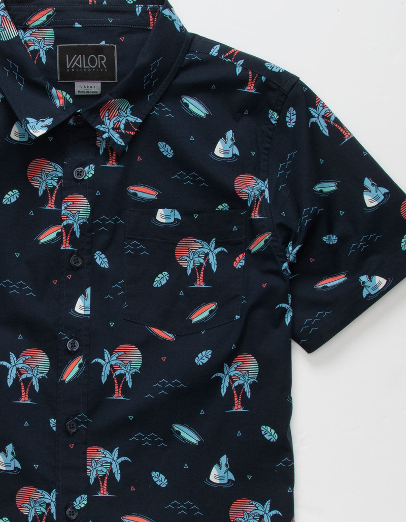 VALOR Flanders Island Boys Button Up Shirt image number 1