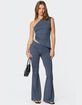 EDIKTED Jayna Fold Over Leggings image number 2