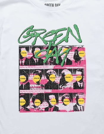 GREEN DAY Nimrod Distressed Unisex Kids Tee Alternative Image