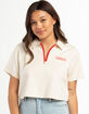 ADIDAS OG Resort Womens Crop Polo Shirt  image number 1