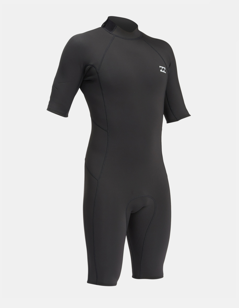 BILLABONG 2/2 Absolute Back Zip Short Sleeve Mens Spring Wetsuit image number 3