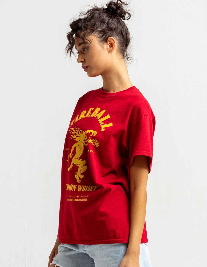RIPPLE JUNCTION Fireball Womens Oversized Tee image number 1