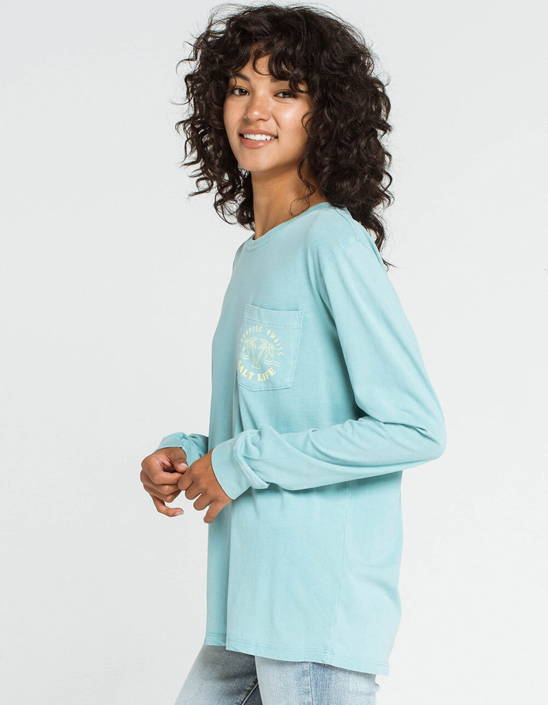 SALT LIFE Paradise Awaits Womens Tee image number 2