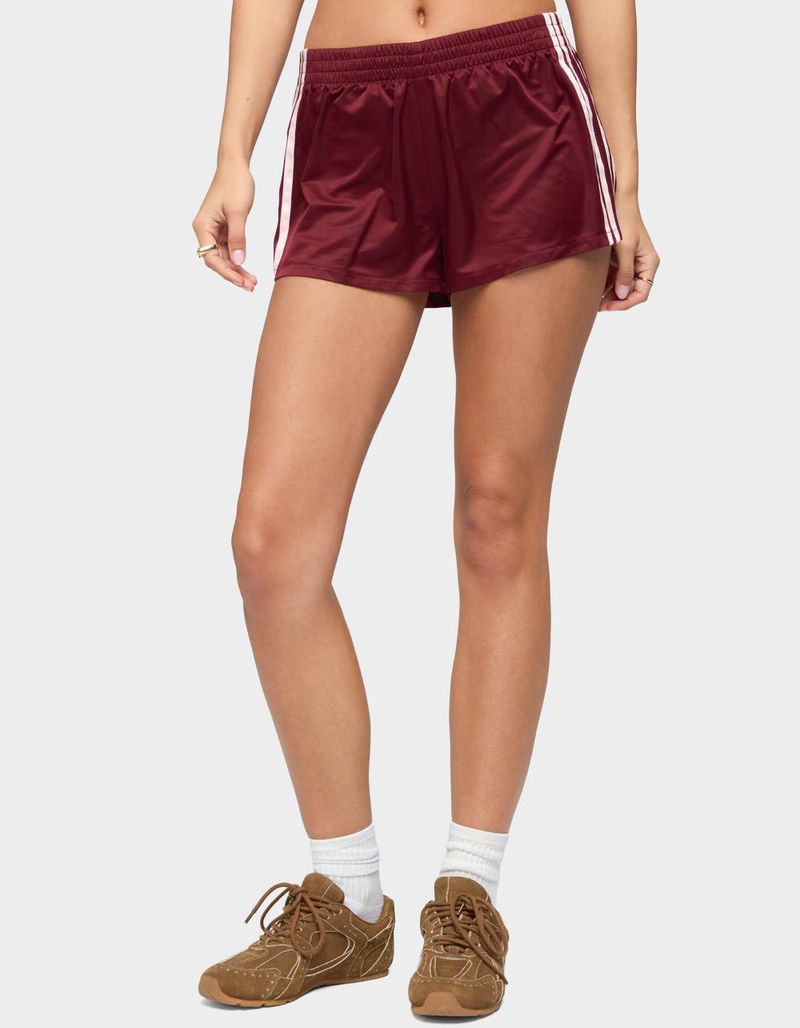 EDIKTED Nikki Nylon Shorts image number 0