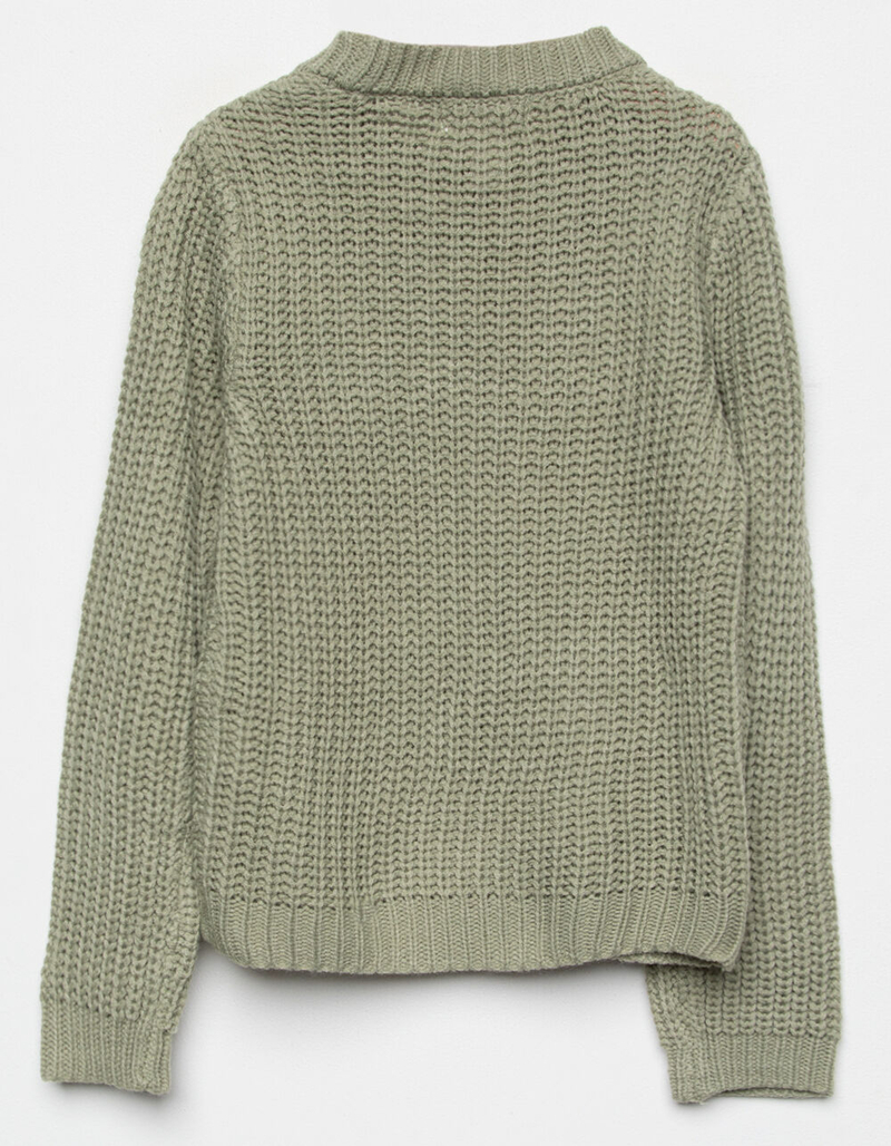 FULL TILT Essentials Girls Pullover Sweater image number 1