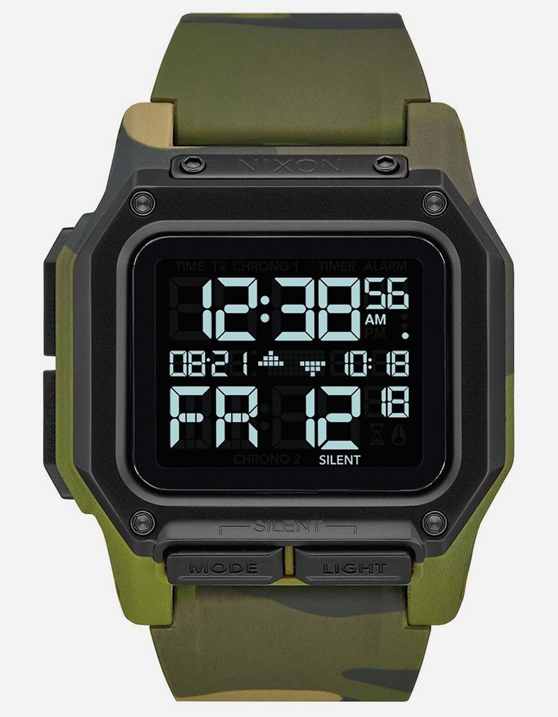 NIXON Regulus Camo Watch image number 0