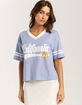 RSQ Womens California V-Neck Tee image number 1