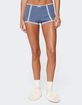 EDIKTED Eliane Contrast Lacey Shorts image number 1